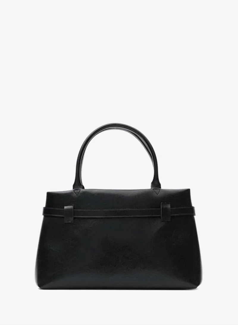Shule Bags  Amor Toka Detailed Shoulder Bag Black. for Women | Best Price UAE