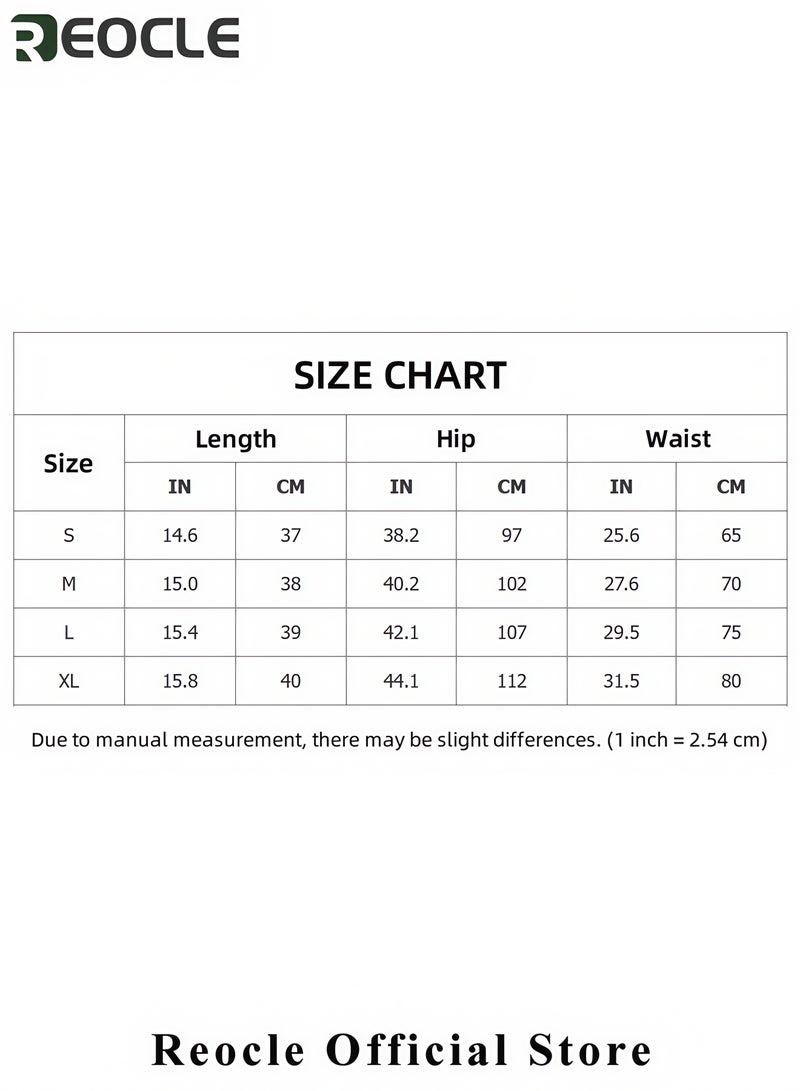 REOCLE Women Striped Boxer Shorts Y2k Elastic High Rise Pajama Bottoms Summer Casual Lounge Sleepwear with Pockets - Image 5
