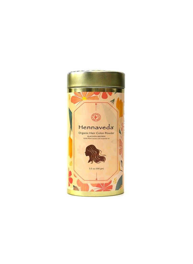 Hennaveda Organic Hair Colour Powder 100G - Image 1