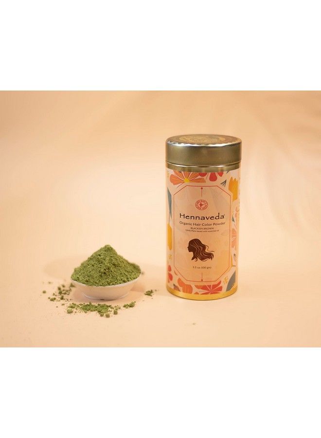 Hennaveda Organic Hair Colour Powder 100G - Image 4