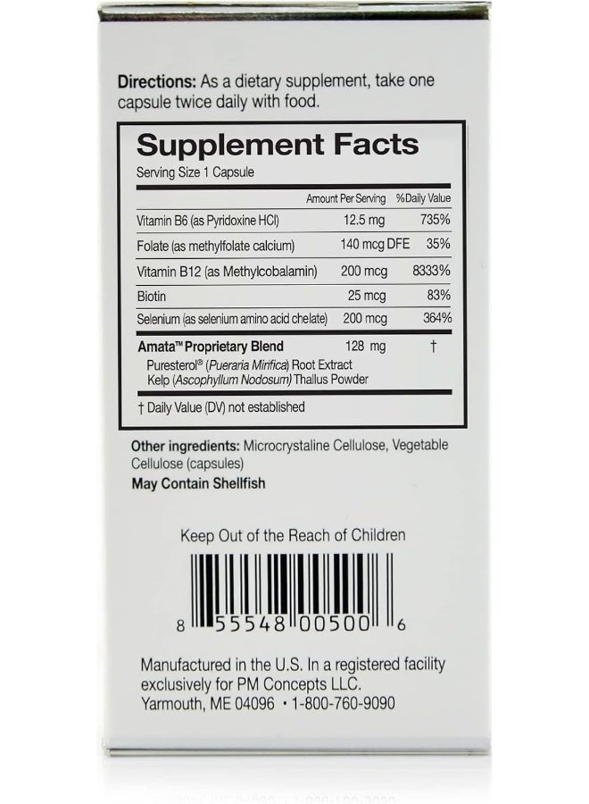 Amata Life by Dr. Christiane Northrup Pueraria Mirifica Plus Capsules 30 Day - Image 2