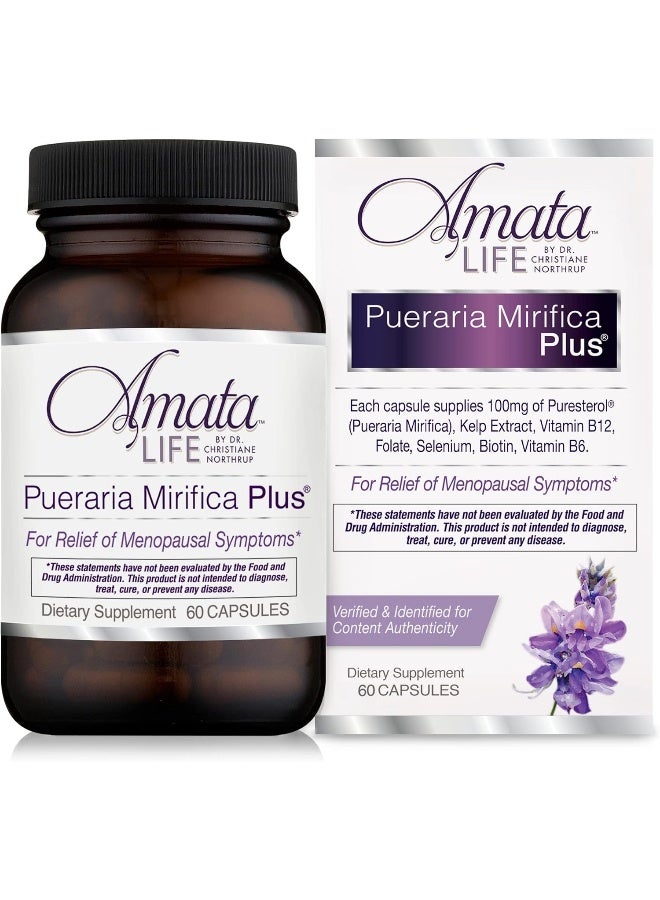 Amata Life by Dr. Christiane Northrup Pueraria Mirifica Plus Capsules 30 Day - Image 1