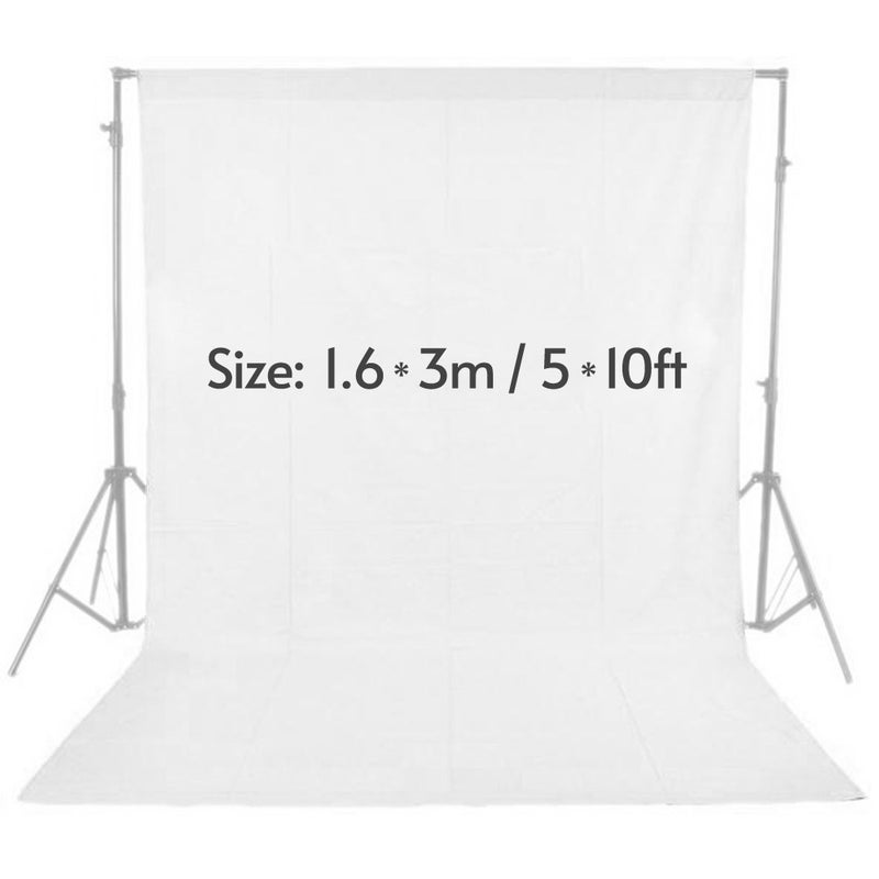 خلفية تصوير غير منسوجة للتصوير الفوتوغرافي في الاستوديو أبيض - Image 3