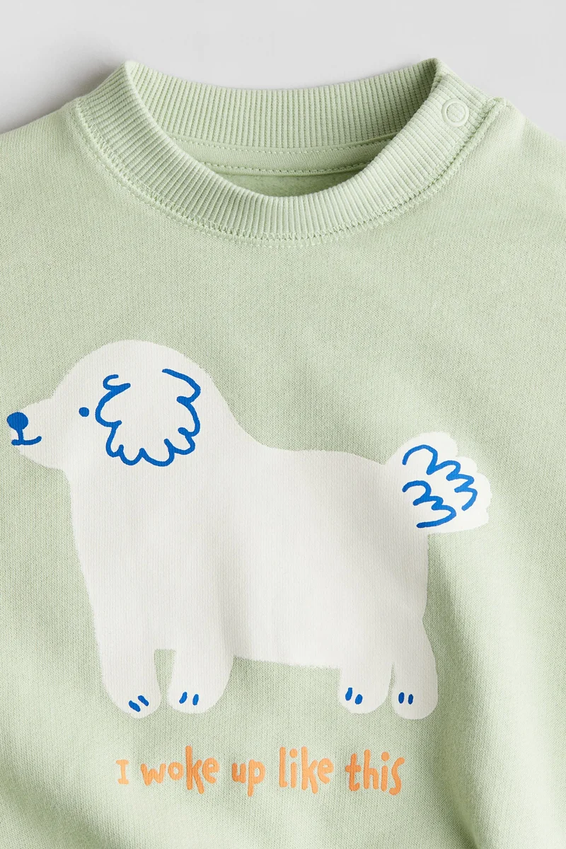 H&M Printed Sweatshirt