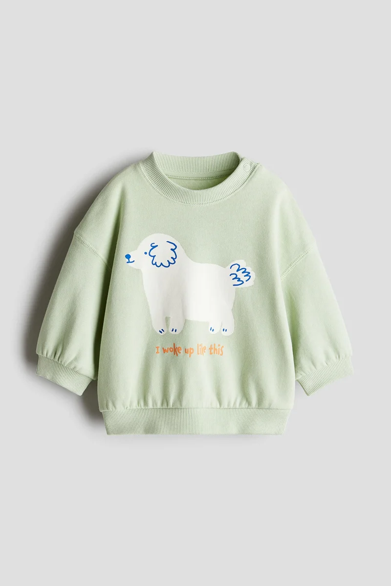 H&M Printed Sweatshirt