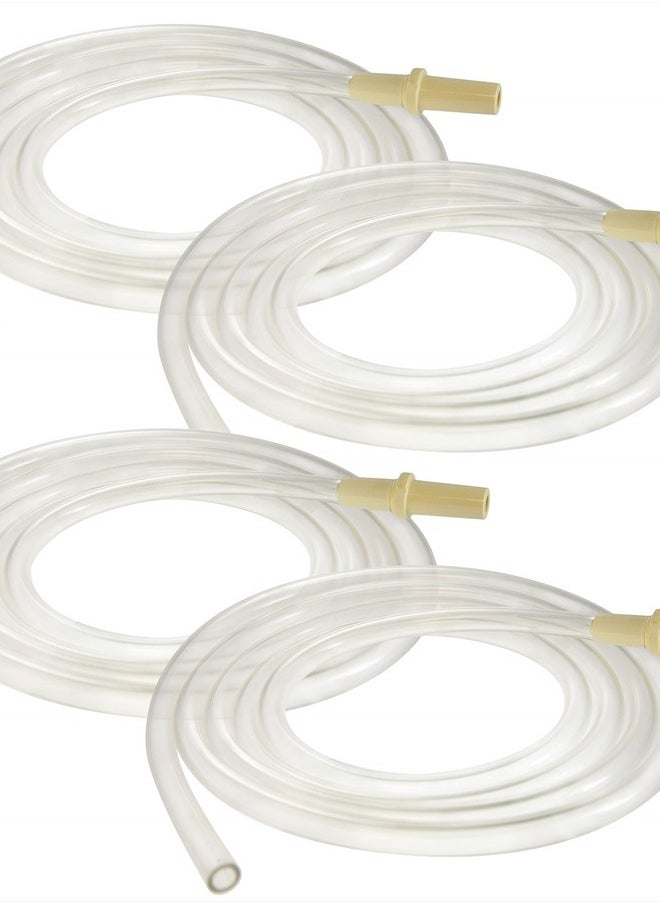 NENESUPPLY Nenesupply Tubing x 4 Compatible with Pump in Style Advanced Breastpump Replacement Parts for Medela Tubing. Transparent Plastic Tubing. Not Original Medela Pump Parts  - Image 1