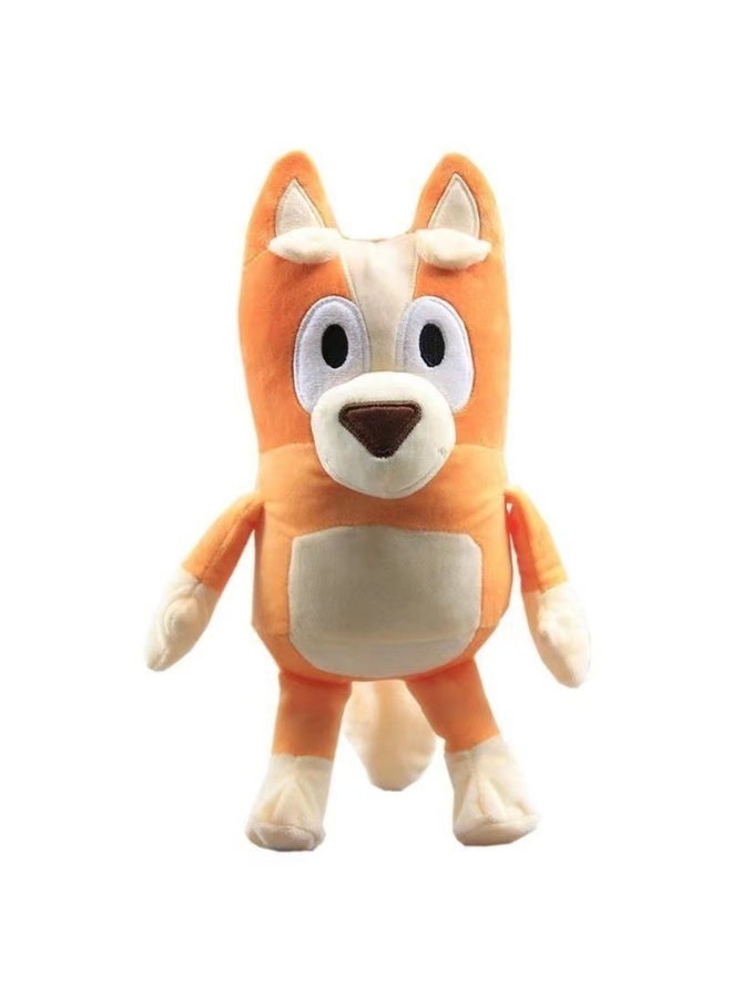 MIXDE 2 Pcs Plush Set - Bluey u0026 Bingo Plush Toys,  Plush Bundle Pillow Buddy, 28 cm Soft Toys Animal Soft Stuffed Bluey Doll, Soft Hugging Gifts for Kids - Image 1