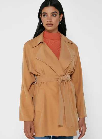 MANGO Belted Trenchcoat