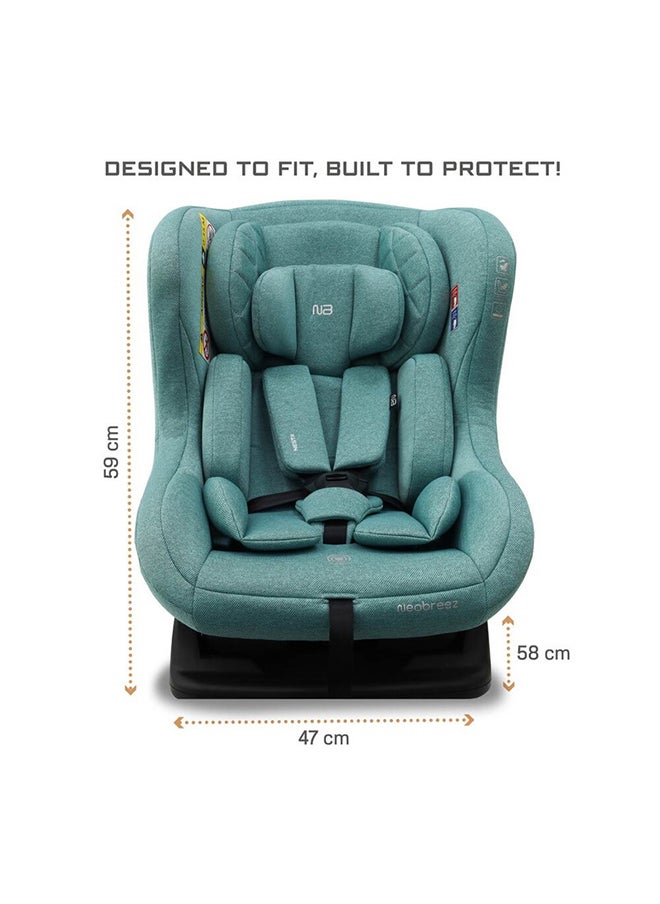 neobreez Nestii Infant/Baby/Kids Travel 2 In1 Convertible Car Seat, Ece R44, Space Saving Car Seat Reducer & Wedge, Forward Facing & Rear Facing, Slip Stopper, Injection Mold, 4 Level Recline (0-4 Years, 18Kg)  - Image 3