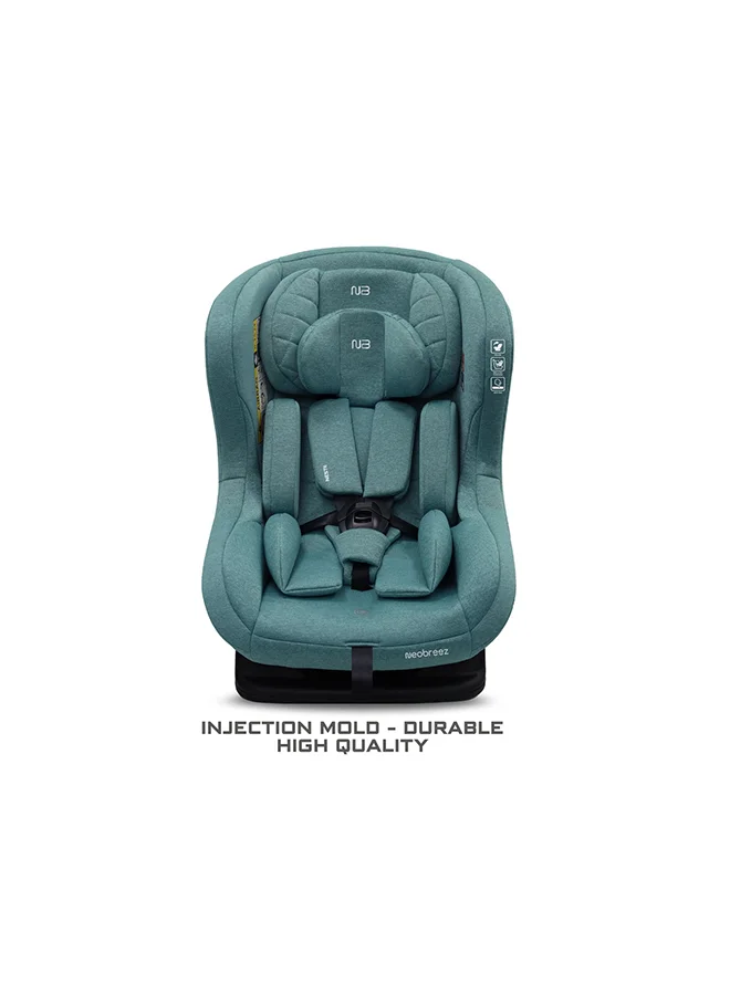 neobreez NESTII Infant/Baby/Kids/Toddler Travel 2 In 1 Convertible Car Seat, ECER44, Reducer & Wedge, Forward Facing&Rear Facing,  Slip Stopper, Injection Mold, 4 Level Recline, 0-4Yrs, 18Kg, Group 0+/1, 5 Point Harness