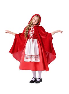 xozgdovg Children's  fairy tale Little Red Riding Hood dress  - Image 2