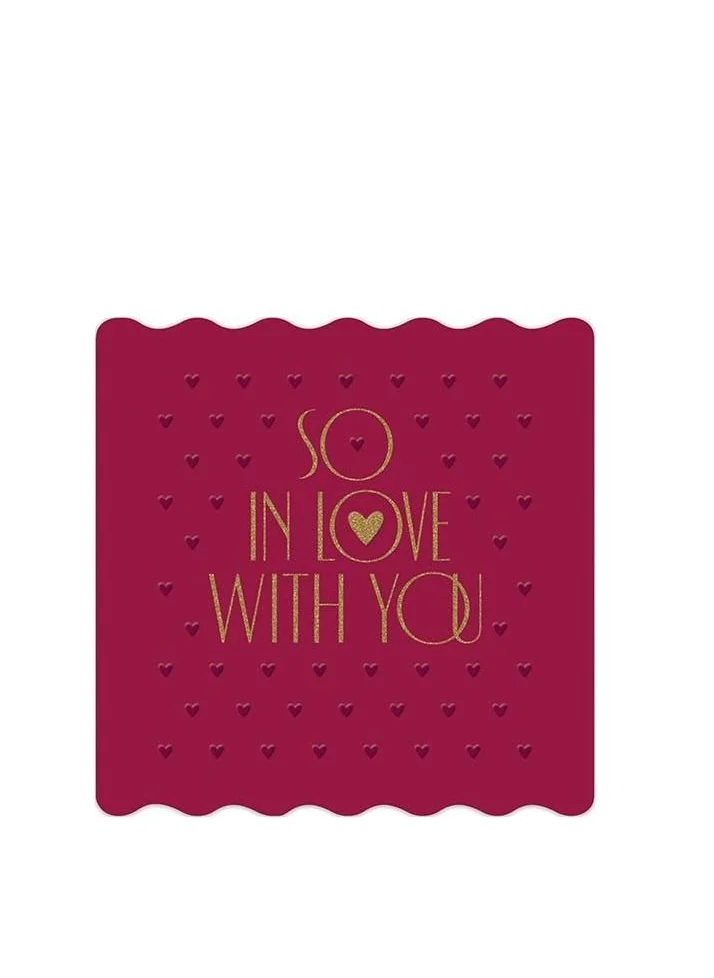 Pigment So In Love With You Greeting Card