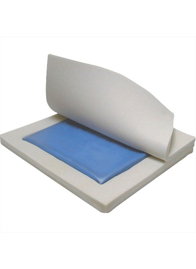 Drive Medical 14891 Skin Protection Gel "E" Wheelchair Seat Cushion, 16 x 16 x 3 Inch, 16x16x3 Inch (Pack of 1)  - Image 4
