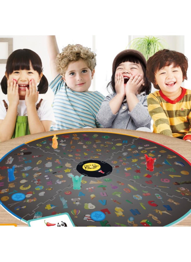 Generic - Small Flashlight Look For FIND IT OUT Parent-child Early Education Educational Toys Interactive Cognitive Matching Figure-finding Toys-Color:Look For A Small Flashlight - Image 1
