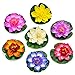 AUEAR AUEAR , 7 Pack Artificial Floating Foam Lotus Flowers Water Lily Pond Plants Home Garden Decoration 4" Dia  - Image 2