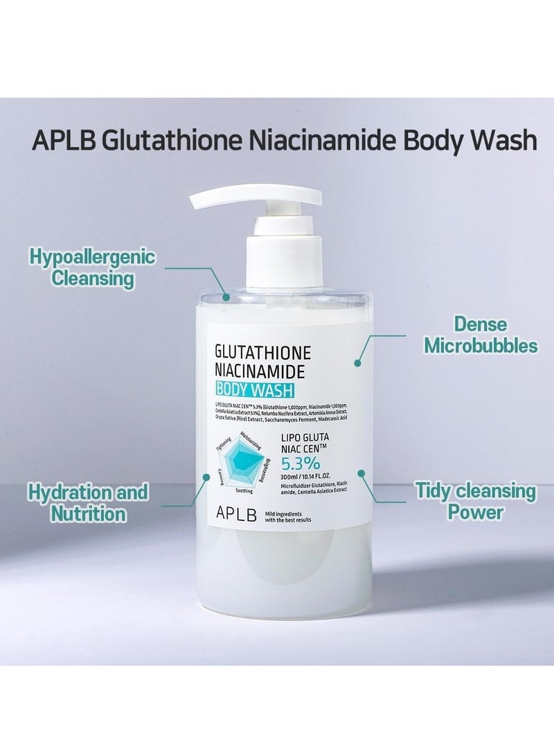 ايه بي ال بي غسول الجسم APLB جلوتاثيون نياسيناميد | 300 مل - Image 5