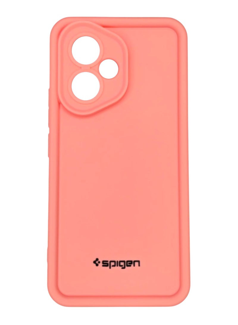 سبايجن جراب سيليكون و حامي للكاميرا لهاتف Honor 400 - وردى