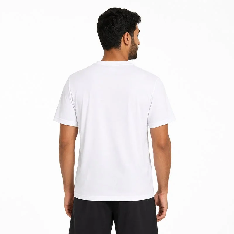 Anta white Iconic Men's Short-Sleeve T-Shirt for Men | Best Price UAE