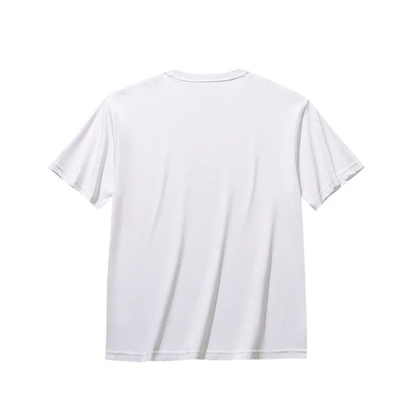 Anta white Iconic Men's Short-Sleeve T-Shirt for Men | Best Price UAE