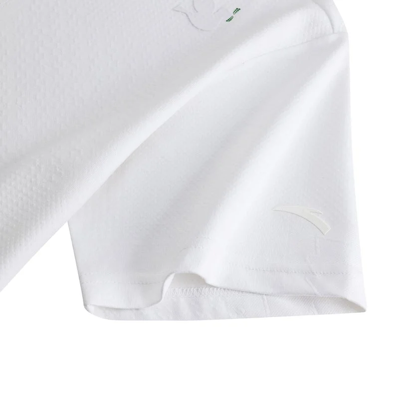 Anta white Iconic Men's Short-Sleeve T-Shirt for Men | Best Price UAE
