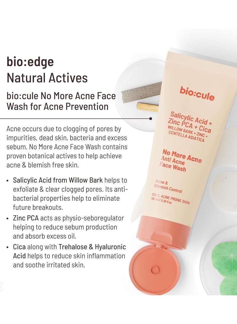 Biocule Biocule No More Acne Face Wash 100ml  - Image 4