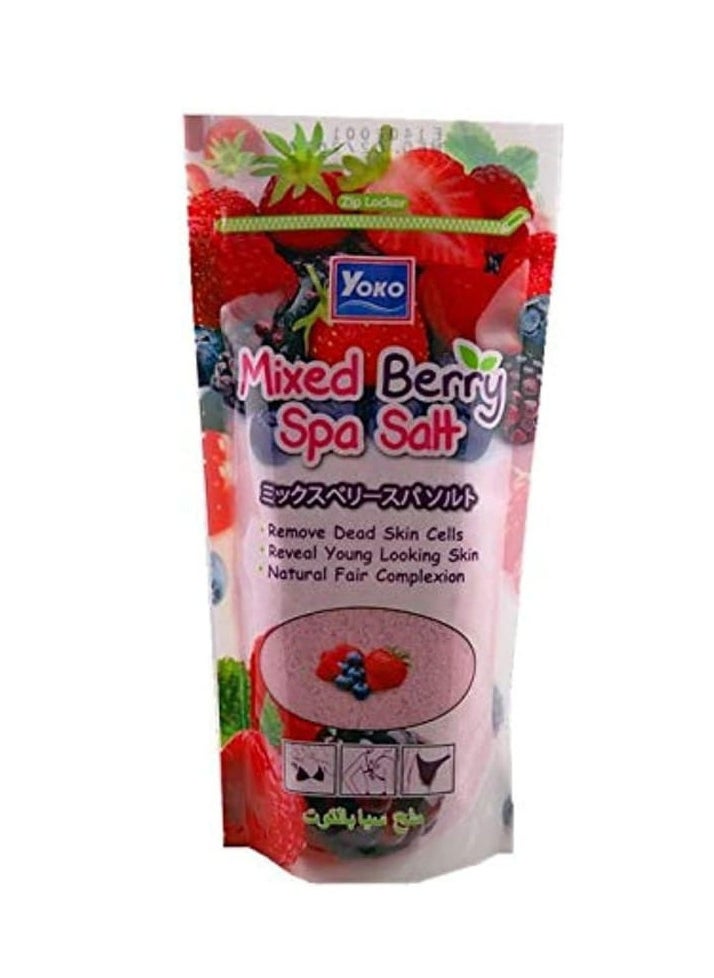 YOKO - Yoko Spa milk salt with berries to lighten and exfoliate the body - Image 1