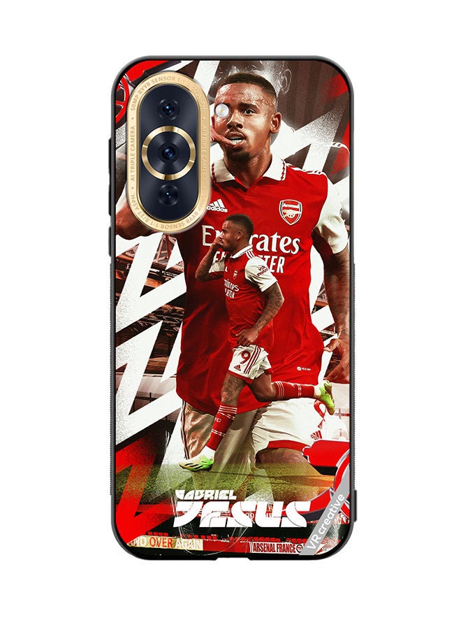 VR CREATIVE Protective Case Cover For Huawei Nova 10 Gabriel Jesus Design Multicolour - Image 1