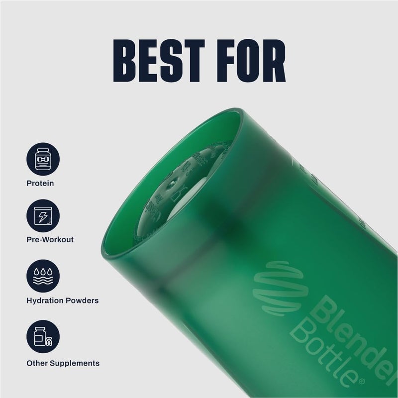 BlenderBottle Classic V2 Emerald 28oz Shaker Bottle - Image 4