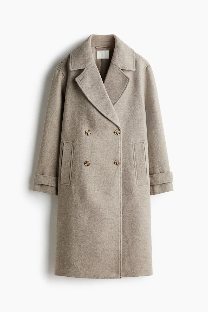 H&M Double-breasted coat