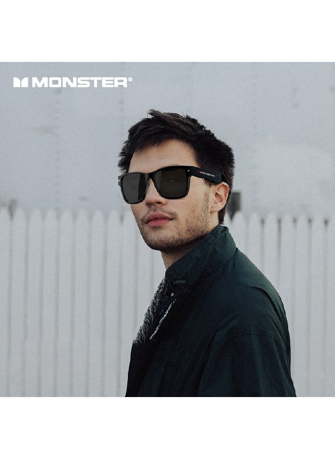 Monster - Monster S01 Glasses Smart Glasses Headset Wireless Sunglasses Outdoor Sport Earphone Calling Music Eyeglasses - Image 1
