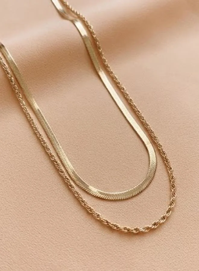 Take Two Chain Layered Necklace