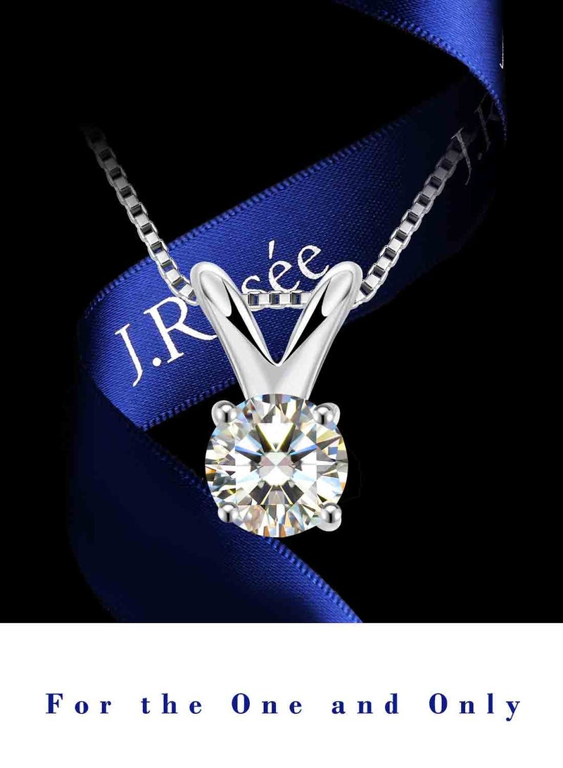 J.Rosée Swarovski Elements Crystal 18K Gold Plated 925 Sterling Silver Diamond Pendant Necklace for Women Gift Packing J.Rosée Fashion Jewelry JR478 - Image 5