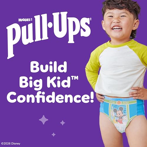 Pull-Ups Boys' Potty Training Pants, Size 6T-7T Training Underwear (55-75 lbs), 13 Count - Image 3