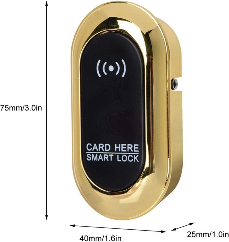 كلاراكو أقفال إلكترونية بدون مفتاح بتقنية RFID للخزائن، أقفال إلكترونية للخزائن الخشبية والأدراج والخزائن وصناديق البريد والصالات الرياضية والصالونات والملاعب - Image 4