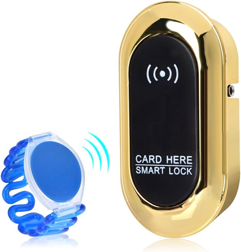 كلاراكو أقفال إلكترونية بدون مفتاح بتقنية RFID للخزائن، أقفال إلكترونية للخزائن الخشبية والأدراج والخزائن وصناديق البريد والصالات الرياضية والصالونات والملاعب - Image 1