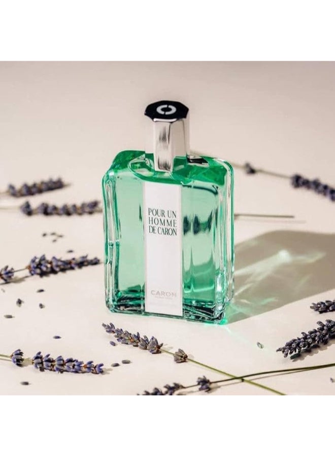 CARON Pour Un Homme De Caron Eau de Toilette 125Ml (New Packing) - Image 2