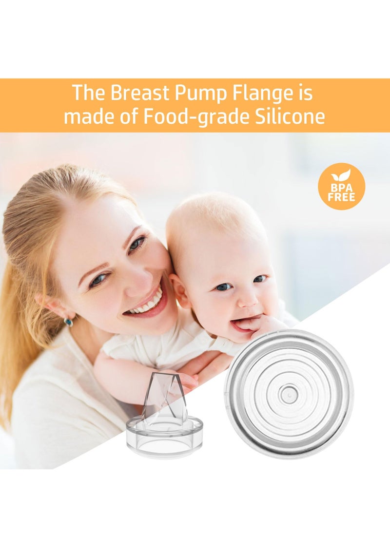 XiuWoo 6Pack Silicone Duckbill Valve and 4Pack Silicone Diaphragm Compatible with S9 / S12 / S9Pro / S12Pro Wearable Breastpump, Electric Breast Pump Replacement Parts, Breastfeeding Essential Accessories  - Image 3