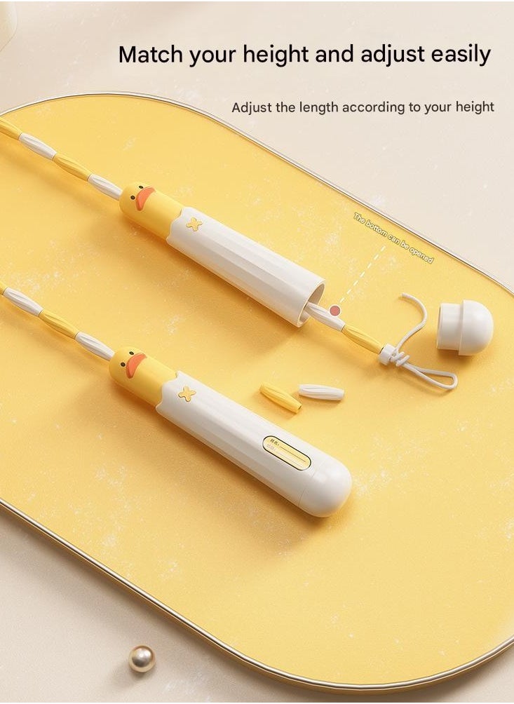 Generic Shell Breaking Duck Bamboo knot Skipping Rope For Children Aged 3-5 Kindergarten Babies Beginner First Grade Elementary School Students Sports Rope  - Image 5