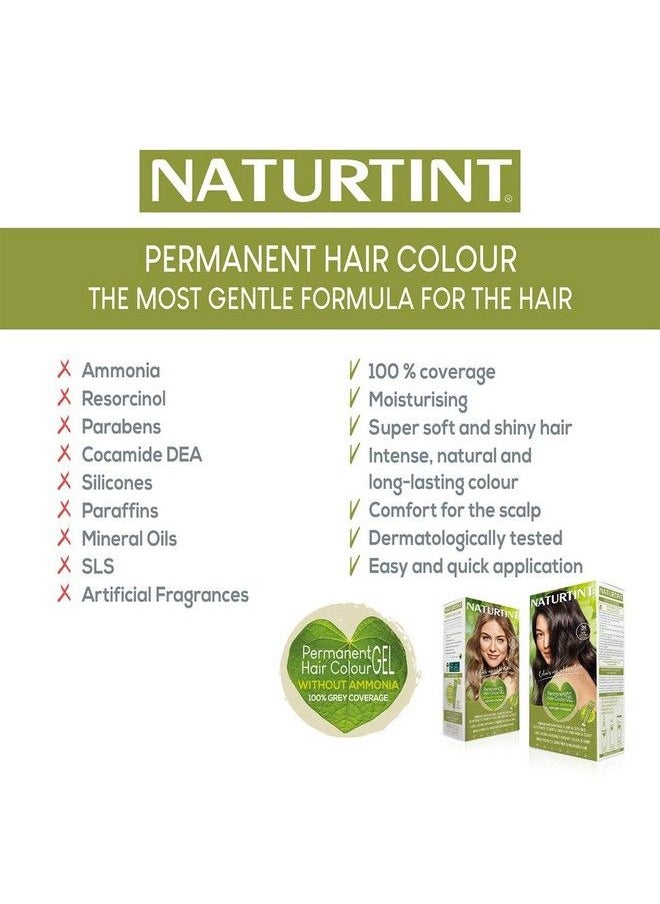 NATURTINT Permanent Hair Colour 7G Golden Blonde | Plant Enriched Radiant Colour | Ammonia Free | Veganfriendly Formula | Long Lasting Grey Coverage  - Image 5