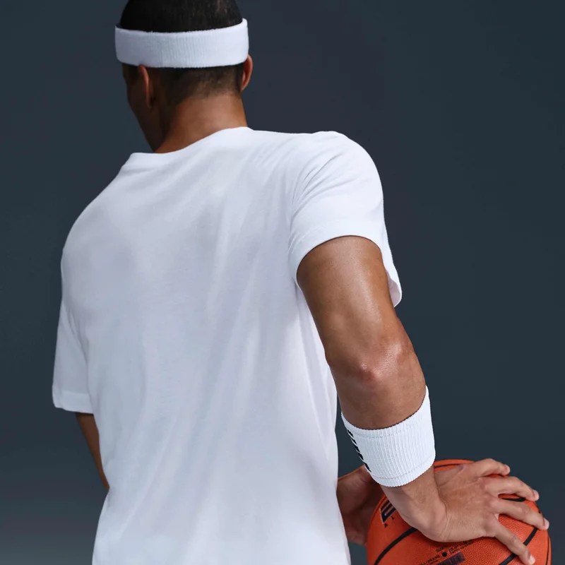 Nike White Men's Dri-FIT Basketball T-Shirt for Men | Best Price UAE