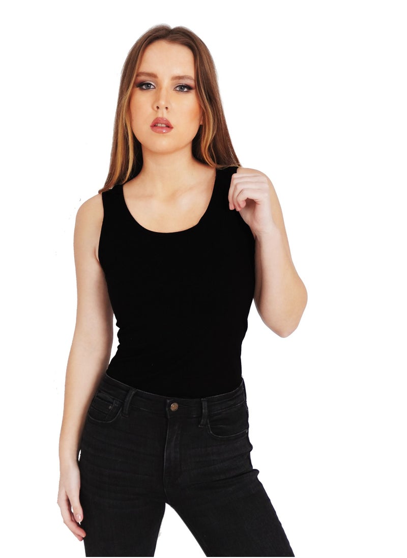 COMODO - wide cut black egypt cotton 100% - Image 1