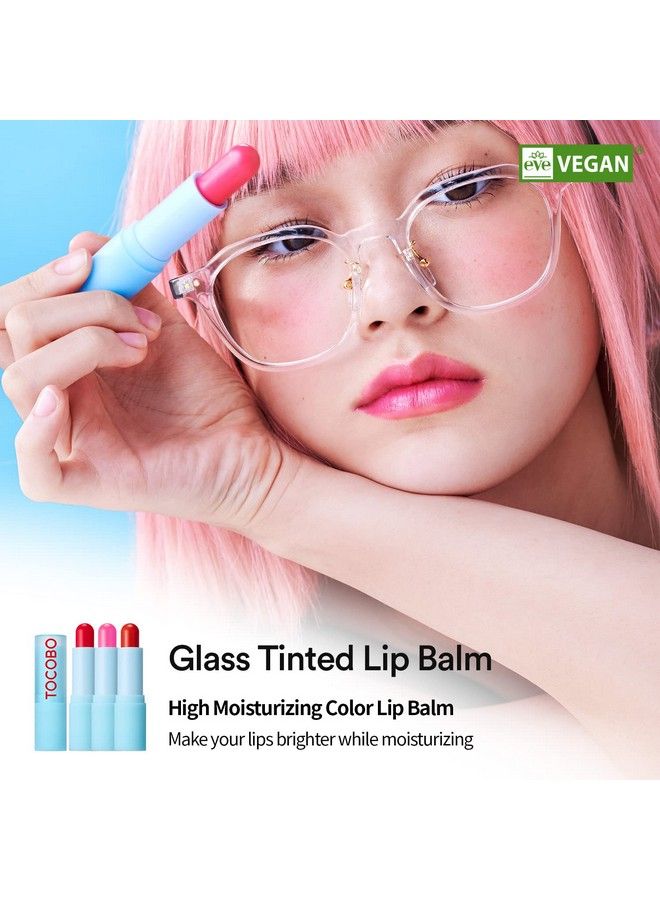 Tocobo بلسم شفاه زجاجي ملون 013 أحمر برتقالي 0.67 أونصة / 19 جرام | بلسم شفاه مرطب نباتي متألق ولون شفاف ملون زاهي - Image 4