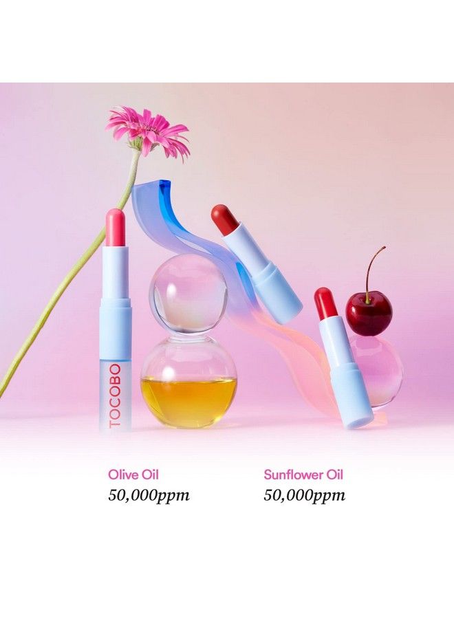 Tocobo بلسم شفاه زجاجي ملون 013 أحمر برتقالي 0.67 أونصة / 19 جرام | بلسم شفاه مرطب نباتي متألق ولون شفاف ملون زاهي - Image 5