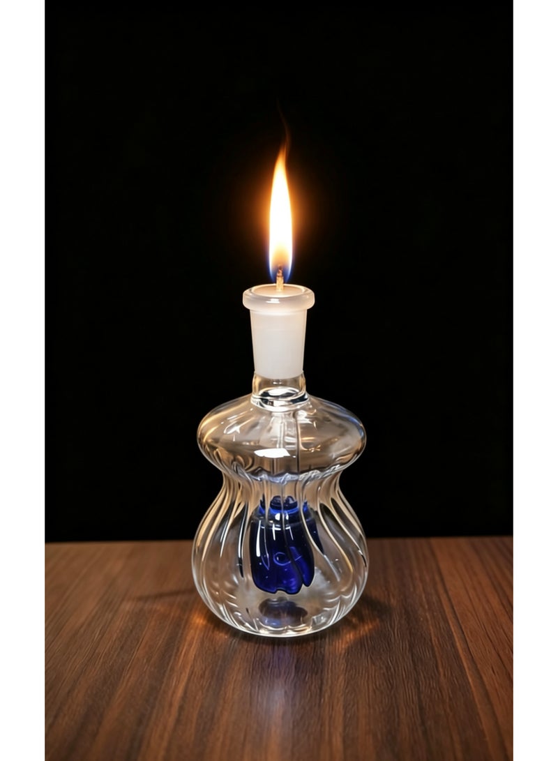 High quality borosilicate glass, beautiful and heat-resistant home creative oil lamp