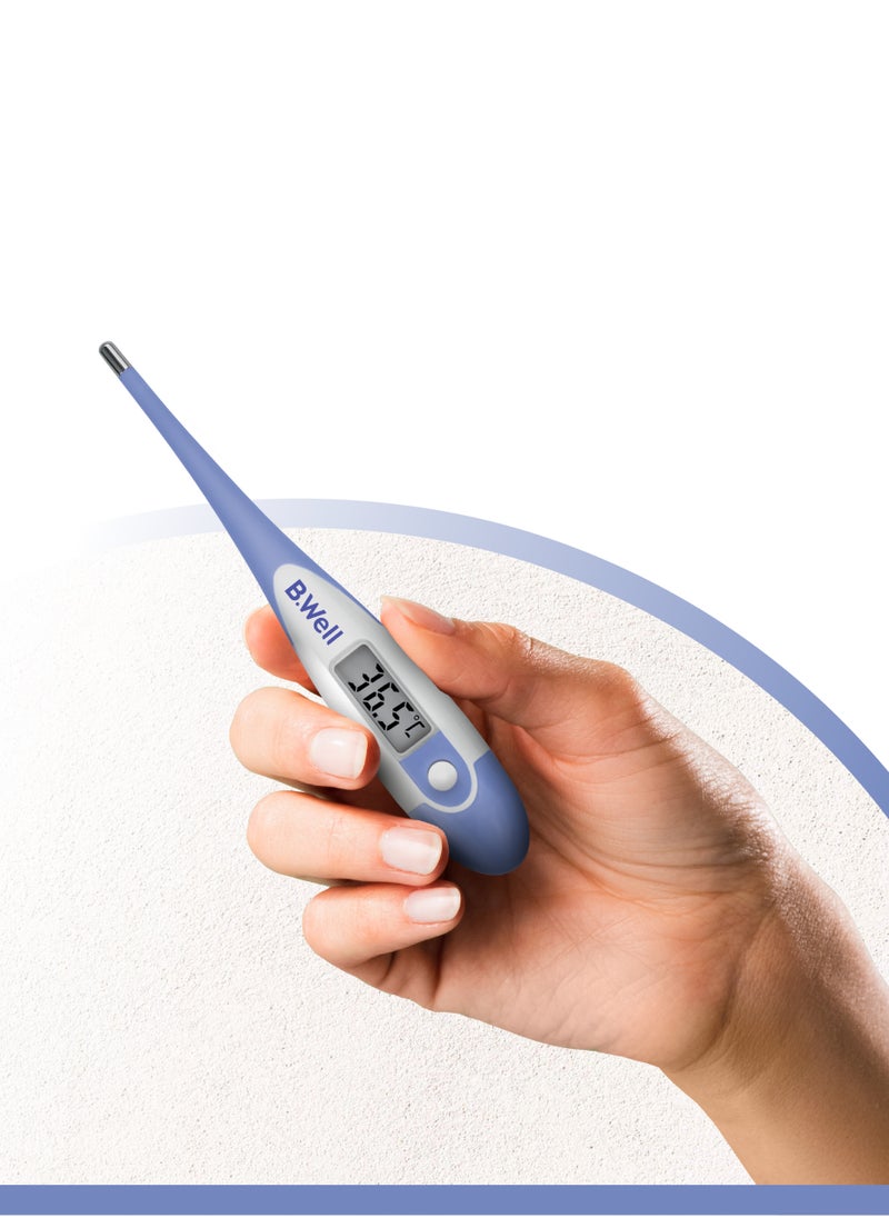 B.Well PRO-04 Standard Digital Thermometer Flexible-Tip Waterproof Celsius & Fahrenheit