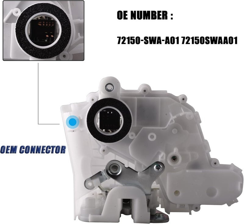Unikpas Power Door Lock Actuator Motor for Honda CRV 2007-2011 Front Left Driver Side - Image 4