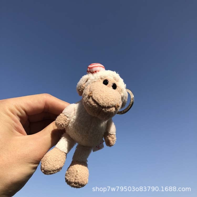 Cute Cartoon Keychain Plush Toy for Bag Decoration - Image 3