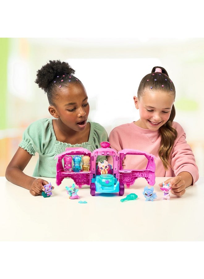 Magic Mixies - Magic Potions Truck Playset. Transforms Into A Potion Shop. Create 3 Spells And Potion Surprises For Your Mixlings. Includes 1 Exclusive Mixling - Image 1