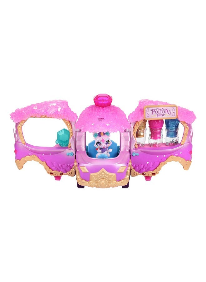 Magic Mixies - Magic Potions Truck Playset. Transforms Into A Potion Shop. Create 3 Spells And Potion Surprises For Your Mixlings. Includes 1 Exclusive Mixling - Image 1