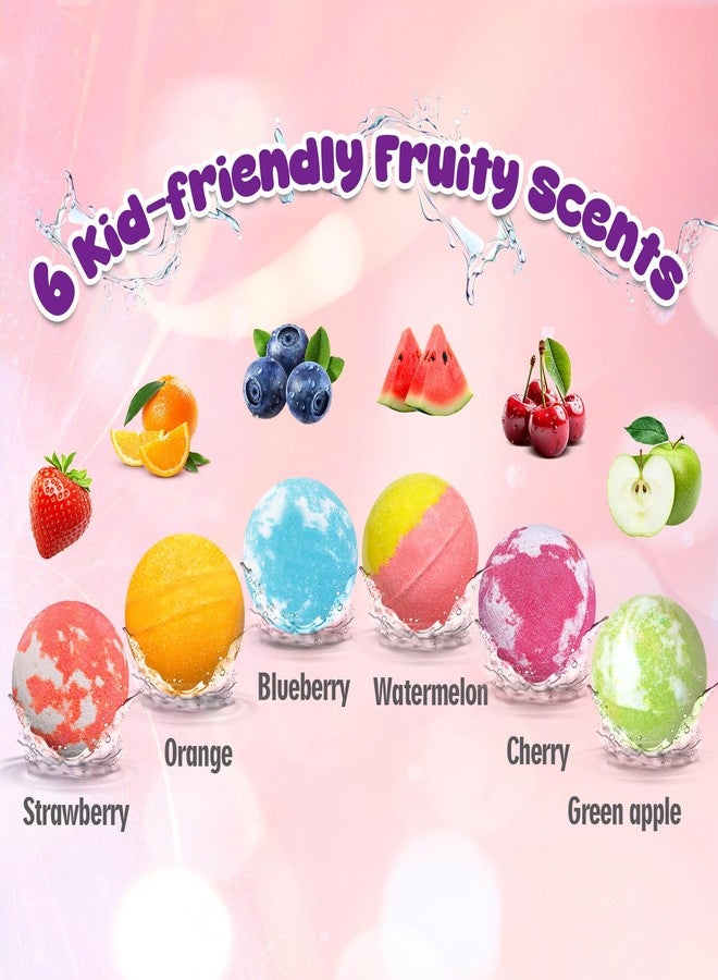 Santrela Bath Bombs for Kids Girls with Surprise Toys Inside, Unicorn Bath Bombs with Jewelry Toys Gifts for Girls 3 4 5 6 7 8 Years Old Birthday Christmas, Handmade Bubble Fizzies Bath Ball (Package May Vary) - Image 2